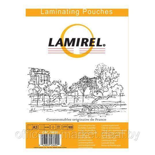 Пленка для ламинирования "Lamirel", A3, 125 мкм, глянцевая - фото 1 - id-p137215184