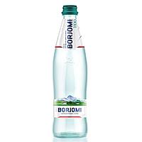 Вода минеральная "Borjomi", газированная, 0.5 л, стекло