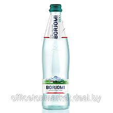 Вода минеральная "Borjomi", газированная, 0.5 л, стекло