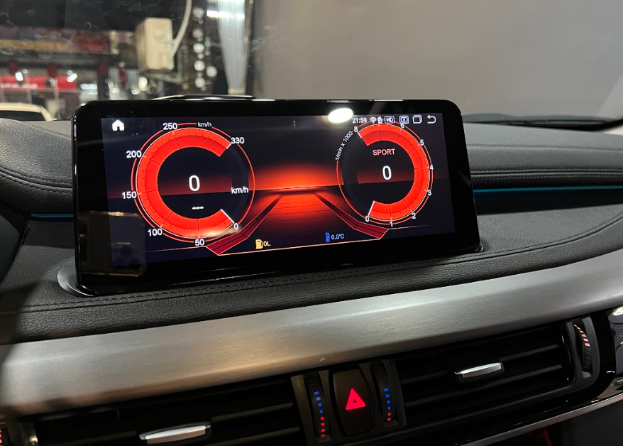 Штатная магнитола Radiola  BMW X5 F15 2016+ NBT-Evo на Android 12 (8+128Гб) 4G МОДЕМ