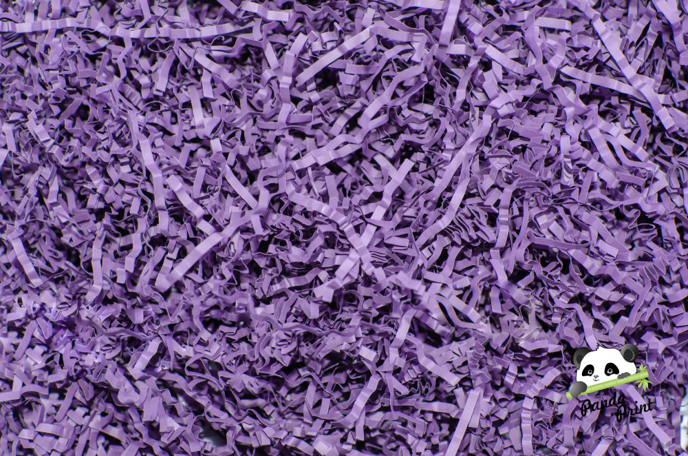 Гофрированная стружка Фиолетовая 1 кг