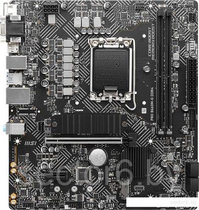 Материнская плата MSI Pro B660M-G DDR4, фото 2