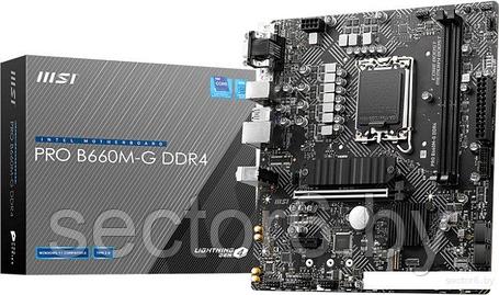 Материнская плата MSI Pro B660M-G DDR4, фото 2