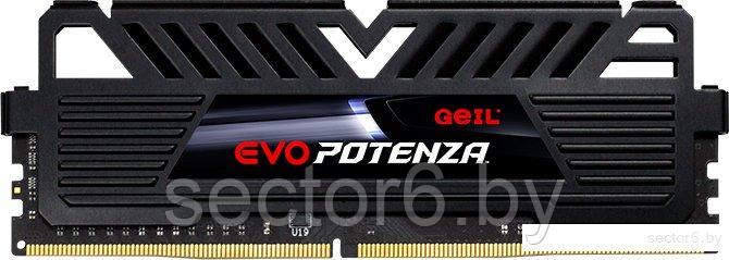 Оперативная память GeIL EVO Potenza 8ГБ DDR4 3600 МГц GPR48GB3600C18BSC