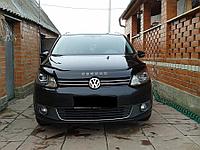 Дефлектор капота - мухобойка, VW Touran 2010-..., VIP TUNING