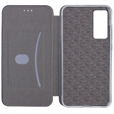 Чехол-книга на основе из силикона Book Case New 3D черный для Samsung Galaxy S20 FE - фото 3 - id-p186159553