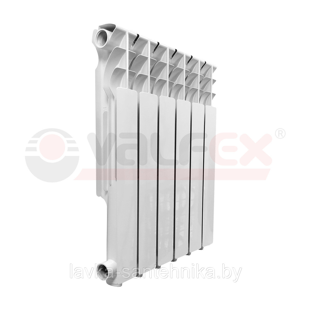 Радиатор алюминиевый VALFEX OPTIMA Alu 500 (L) (10 секций) - фото 1 - id-p186162174