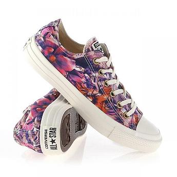 Женские кеды Converse Print flower ox