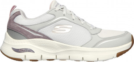 Кроссовки женские Skechers ARCH FIT светло-серый/фиолетовый