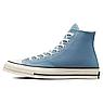 Кеды Converse Chuck 70 высокие голубые, фото 2