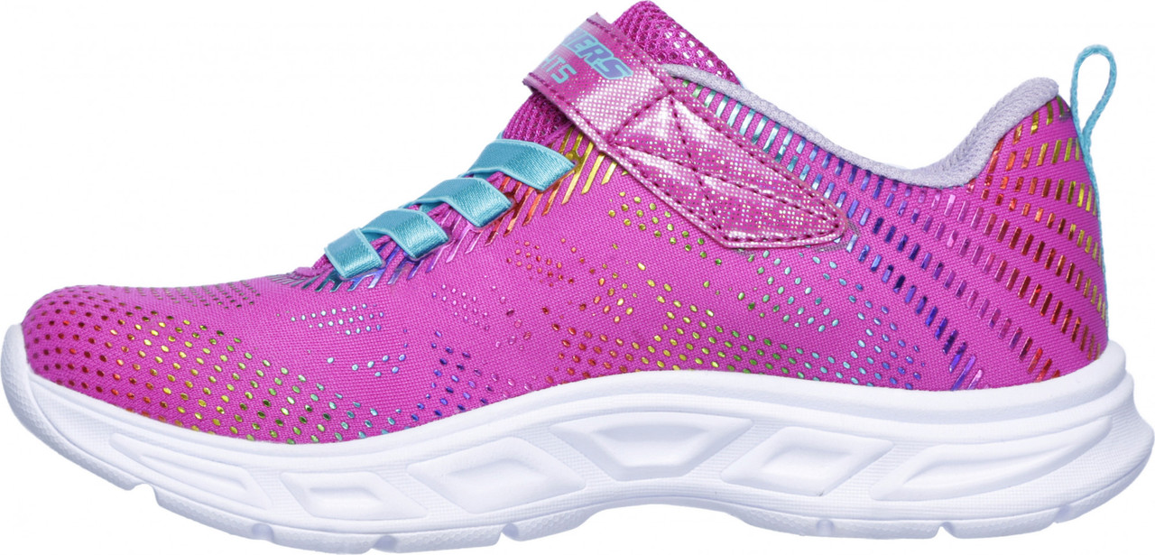 Кроссовки детские Skechers LITEBEAMS Kid's sport shoes розовый/мультицвет - фото 3 - id-p186170271