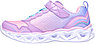 Кроссовки детские Skechers HEART LIGHTS Kid's sport shoes сиреневый/мультицвет, фото 3