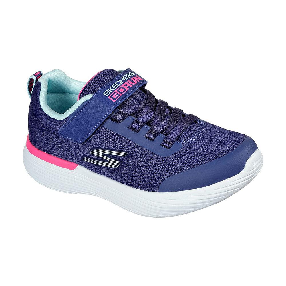 Кроссовки детские Skechers GO RUN 400 V2 синий/розовый - фото 1 - id-p186170314