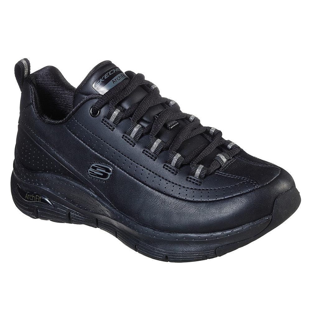 Кроссовки женские Skechers ARCH FIT Women's sport shoes черный - фото 1 - id-p186168379