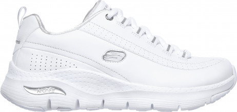 Кроссовки женские Skechers ARCH FIT белый\серебристый