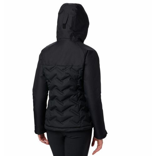 Женская куртка пуховая Columbia Grand Trek Down Jacket чёрный - фото 4 - id-p186169349
