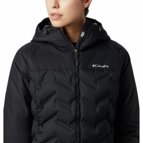 Женская куртка пуховая Columbia Grand Trek Down Jacket чёрный - фото 3 - id-p186169350