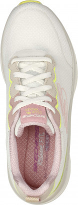 Кроссовки женские Skechers D'LUX WALKER белый/розовый - фото 4 - id-p186168427