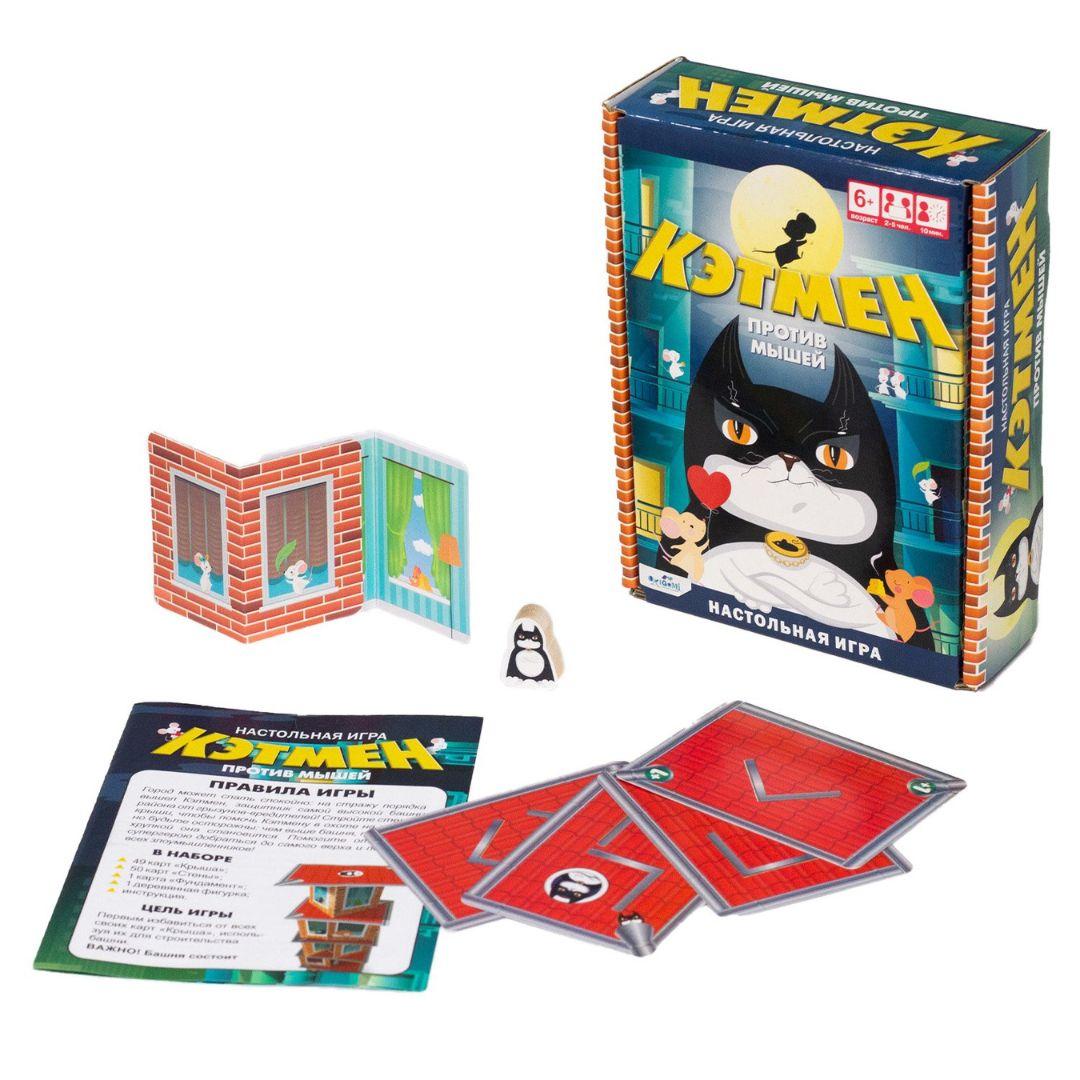 Настольная игра Падающая башня Кэтмен против мышей Origami - фото 2 - id-p186170721