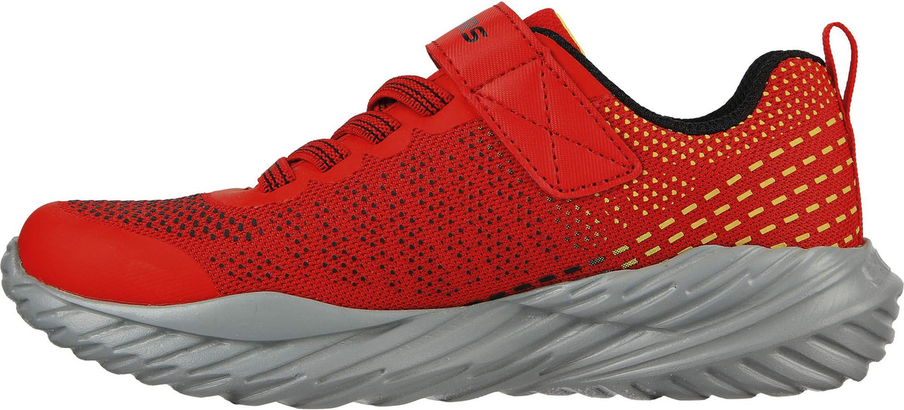 Кроссовки детские Skechers NITRO SPRINT красный/черный - фото 3 - id-p186170360