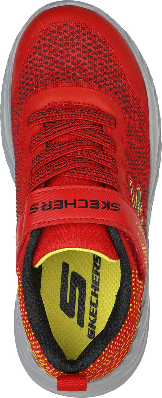 Кроссовки детские Skechers NITRO SPRINT красный/черный - фото 4 - id-p186170360