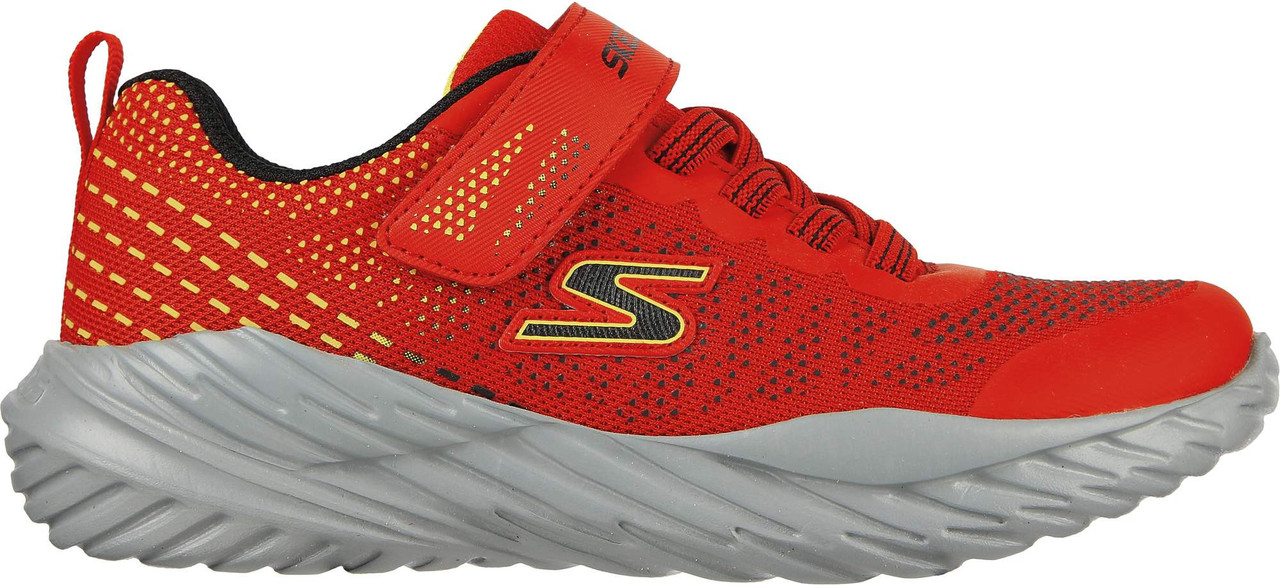 Кроссовки детские Skechers NITRO SPRINT красный/черный - фото 2 - id-p186170364