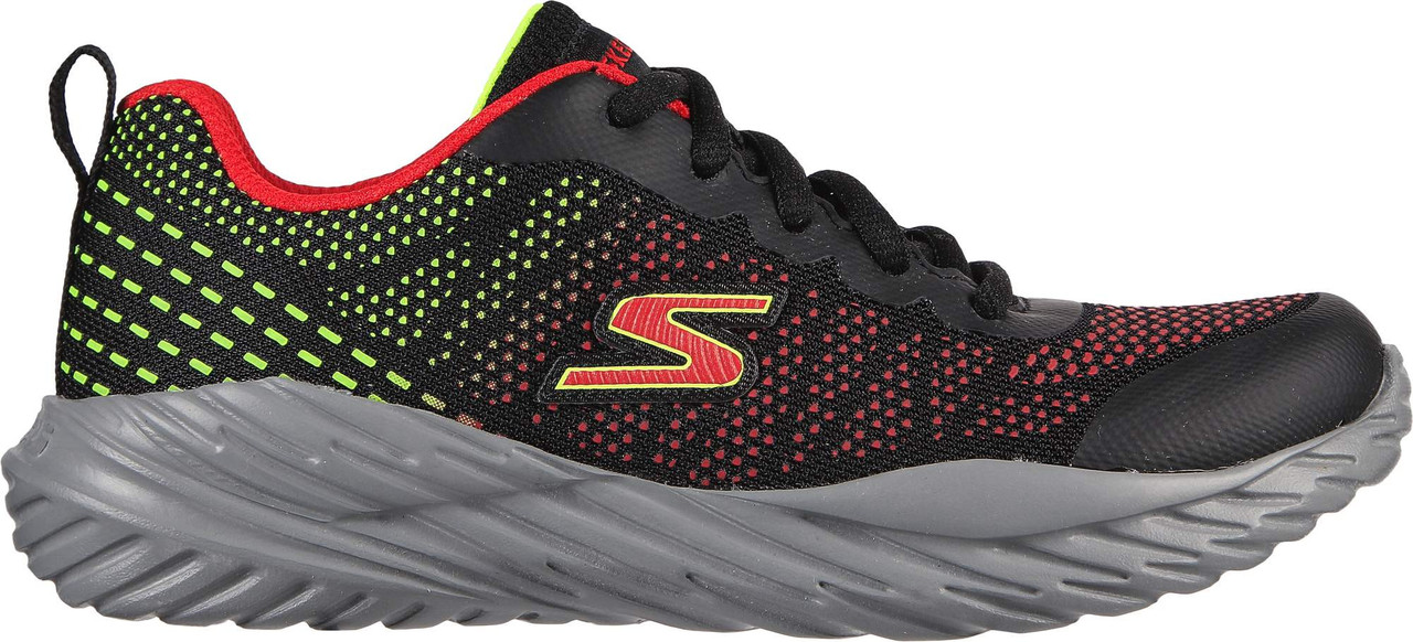 Кроссовки детские Skechers NITRO SPRINT черный/красный - фото 2 - id-p186170367