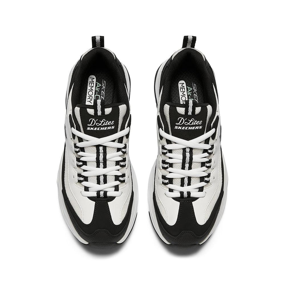 Кроссовки женские Skechers D'LITES 4.0 черный/белый - фото 4 - id-p186168468