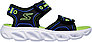 Сандалии детские Skechers HYPNO-SPLASH Kid's Sandals черный/голубой/зеленый, фото 2