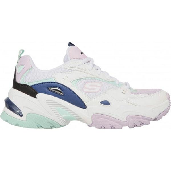 Кроссовки женские Skechers STAMINA V2 Women's sport shoes белый/черный/синий