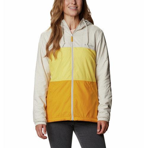 Куртка женская Columbia Mount Whitney Lined Windbreaker жёлтый - фото 2 - id-p186169460