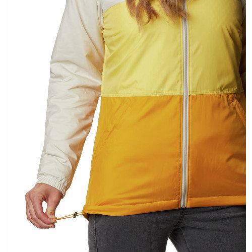 Куртка женская Columbia Mount Whitney Lined Windbreaker жёлтый - фото 3 - id-p186169460