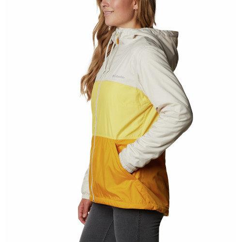 Куртка женская Columbia Mount Whitney Lined Windbreaker жёлтый - фото 4 - id-p186169460