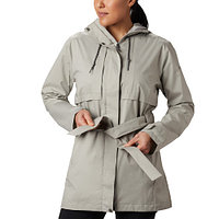 Куртка ветрозащитная женская Pardon My Trench Rain Jacket серый
