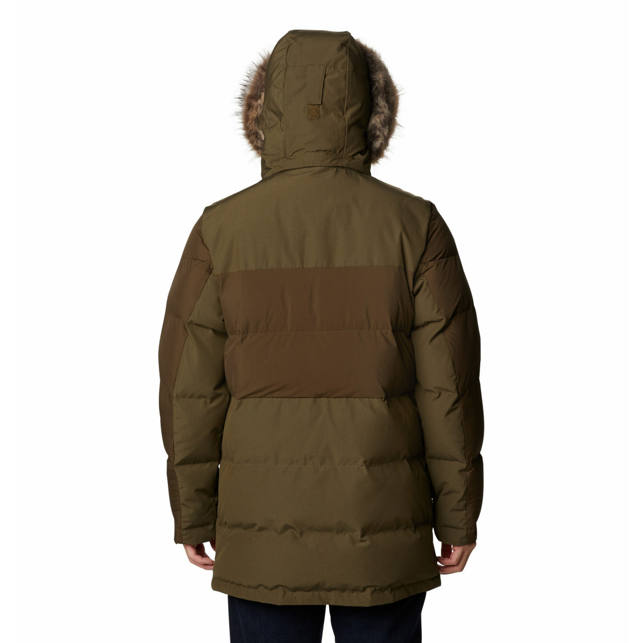 Куртка мужская Columbia Marquam Peak Fusion Parka оливковый - фото 3 - id-p186169476