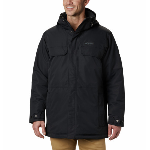 Куртка мужская Columbia Rugged Path Parka чёрная - фото 1 - id-p186169482