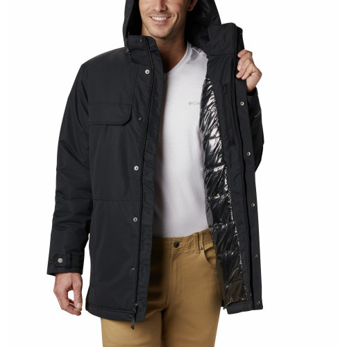 Куртка мужская Columbia Rugged Path Parka чёрная - фото 2 - id-p186169482