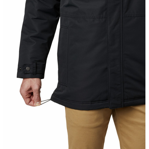 Куртка мужская Columbia Rugged Path Parka чёрная - фото 4 - id-p186169482