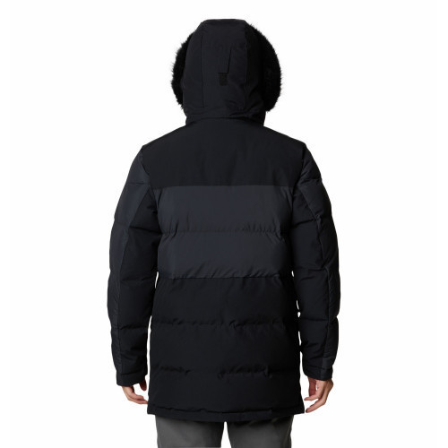 Куртка утепленная мужская Columbia Marquam Peak Fusion Parka тёмно-синий - фото 2 - id-p186169498