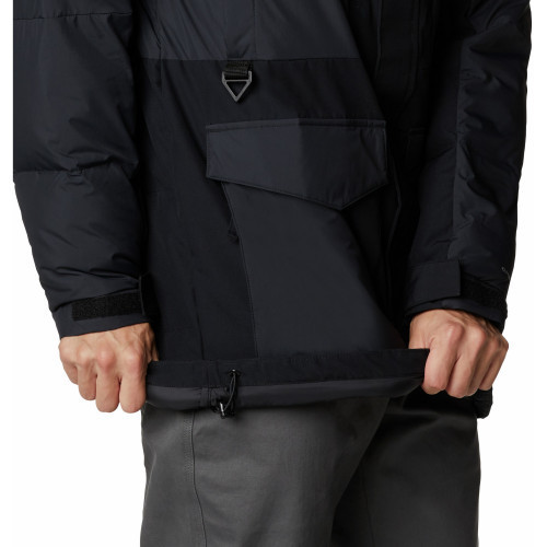 Куртка утепленная мужская Columbia Marquam Peak Fusion Parka тёмно-синий - фото 5 - id-p186169498