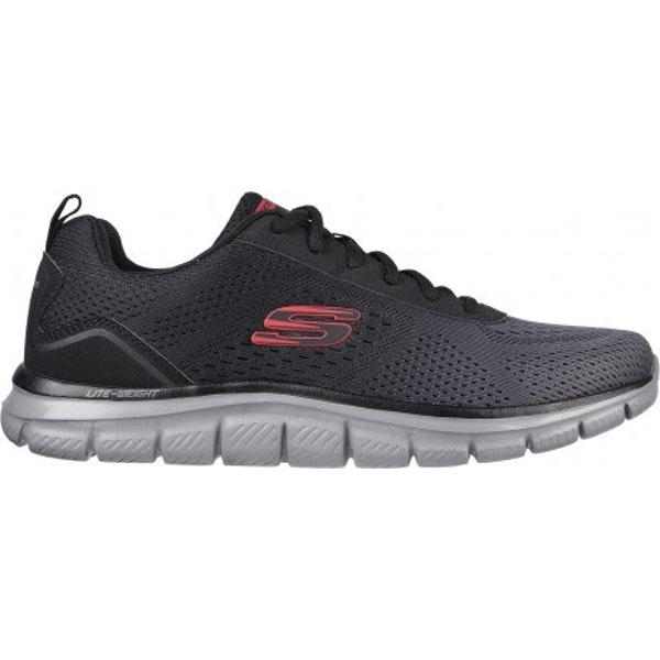 Кроссовки мужские для ходьбы Skechers TRACK черный\серый - фото 1 - id-p186167632