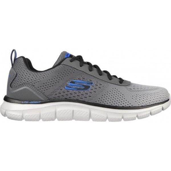 Кроссовки мужские для ходьбы Skechers TRACK серый - фото 1 - id-p186167638