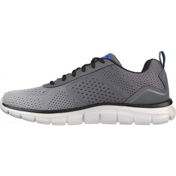 Кроссовки мужские для ходьбы Skechers TRACK серый - фото 2 - id-p186167638