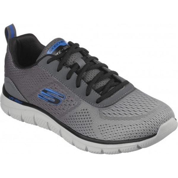 Кроссовки мужские для ходьбы Skechers TRACK серый - фото 3 - id-p186167638