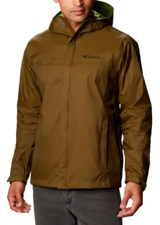 Куртка мембранная мужская Columbia Watertight II Jacket оливковый - фото 5 - id-p186169520