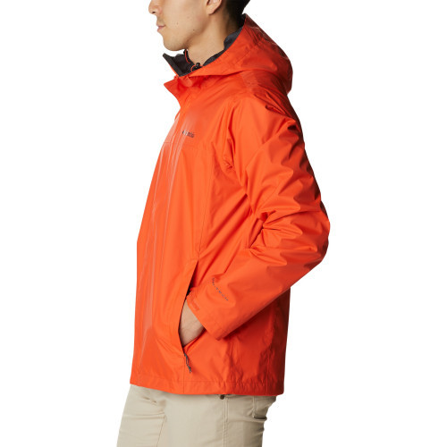 Куртка мембранная мужская Columbia Watertight II Jacket оранжевый - фото 6 - id-p186169539