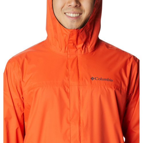 Куртка мембранная мужская Columbia Watertight II Jacket оранжевый - фото 5 - id-p186169540