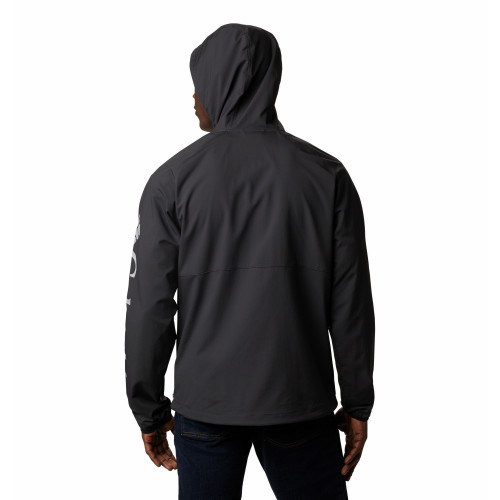 Куртка софт-шелл мужская Columbia Panther Creek Jacket чёрный - фото 4 - id-p186169550