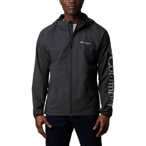 Куртка софт-шелл мужская Columbia Panther Creek Jacket чёрный - фото 5 - id-p186169550