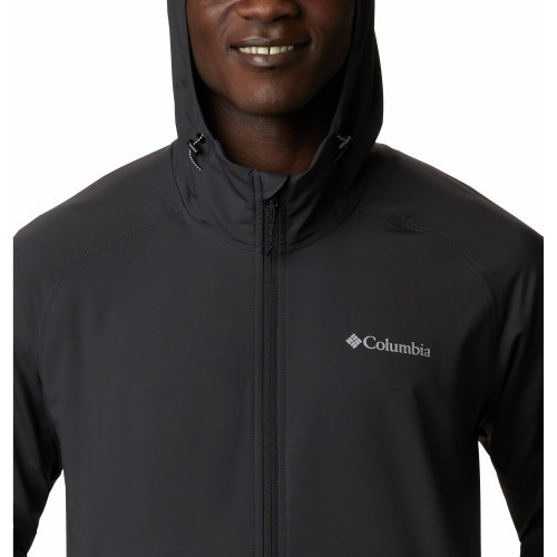 Куртка софт-шелл мужская Columbia Panther Creek Jacket чёрный - фото 2 - id-p186169551